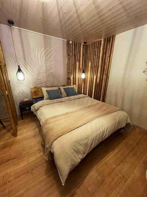 L'Echo Des Bois - Studio Cocooning Avec Sauna L'Abergement Exterior photo